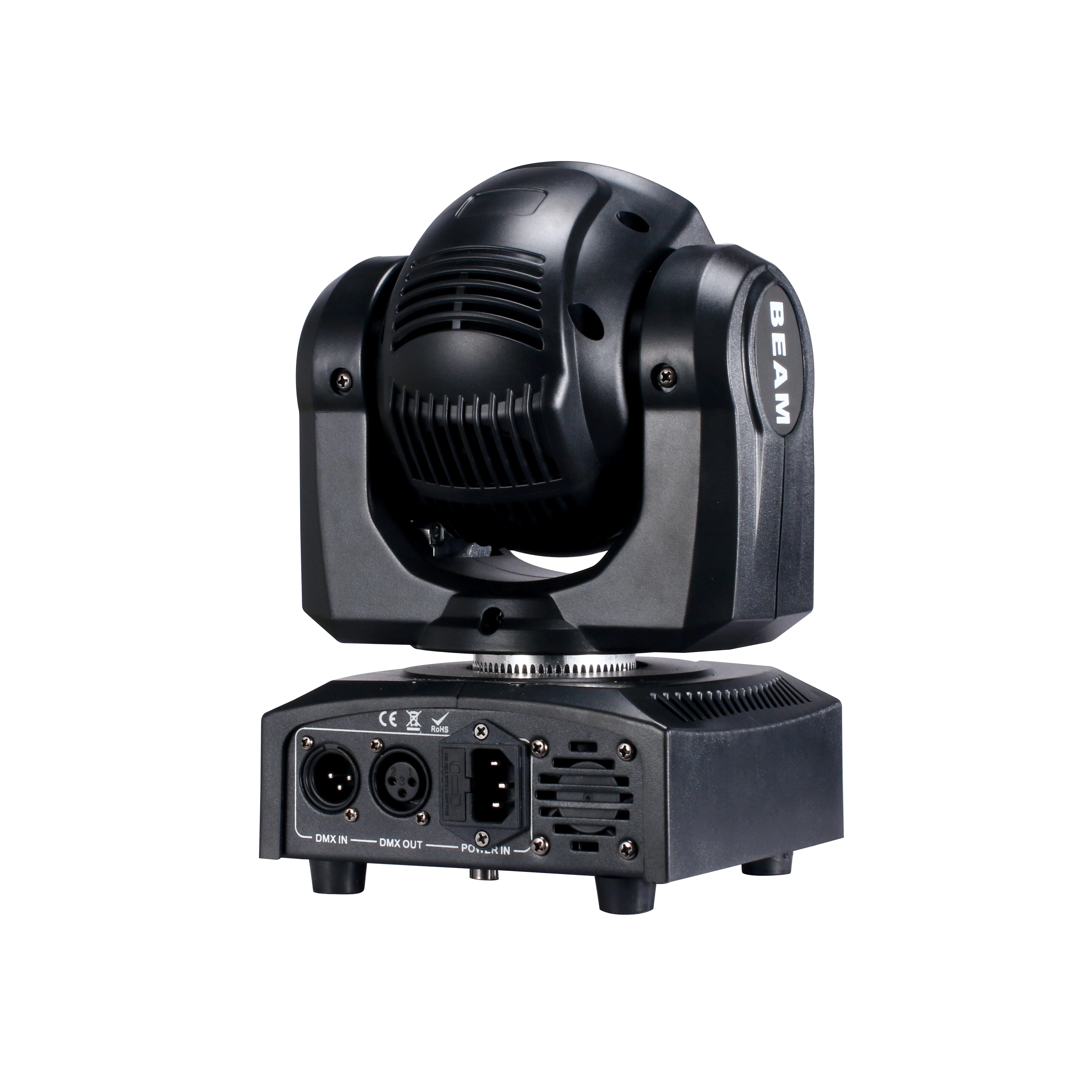 Reflektor LED Beam Spot Moving Head 60W RGBW 4w1 do DJ Disco Bar Party Ślub Oświetlenie Sceniczne