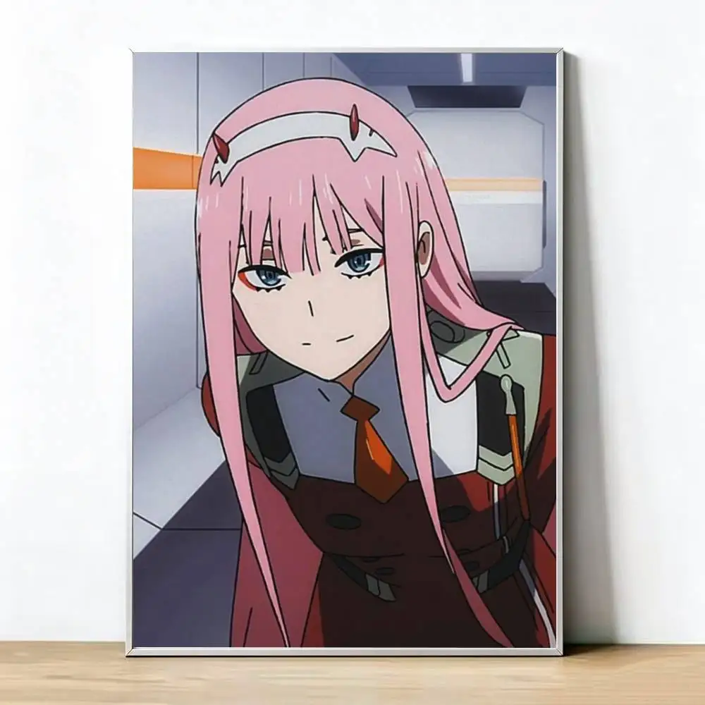 002-DARLING in the FRANXX Poster Versatile HD Waterproof Wall Art Self-Adhesive Decor for Any Space Ideal Gift