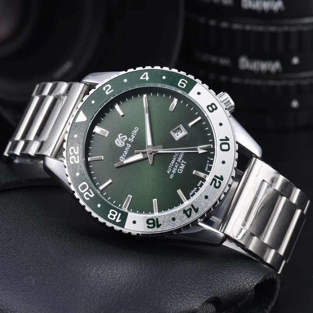 Classic New Top AAA Hot Sale GS Brand Watches For Mens Luxury Multifunctional ChronographAuto Date Quartz Wristwatch AAA Clocks