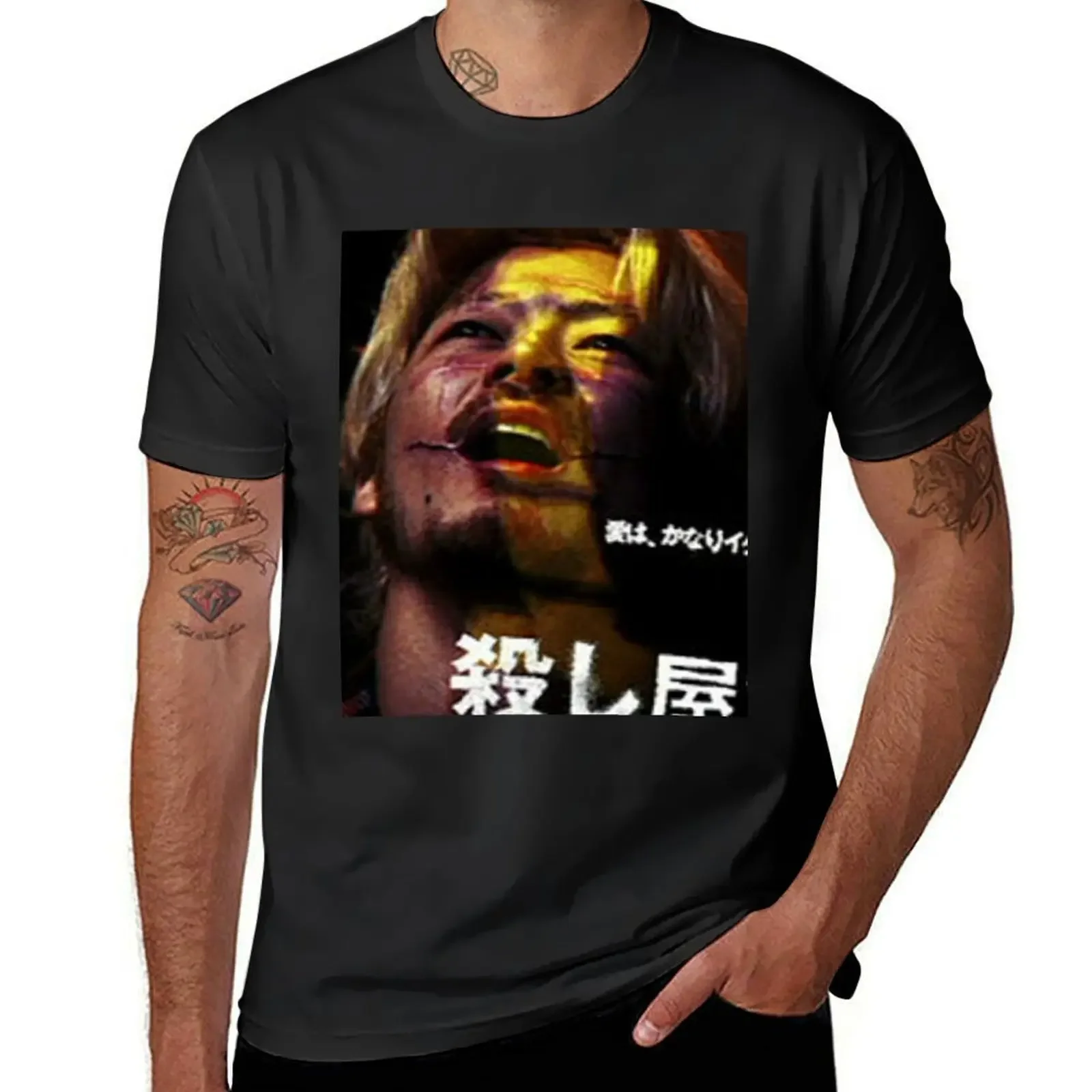 Kakihara T-Shirt shirts graphic plus sizes oversizeds baggy shirts compression shirt men