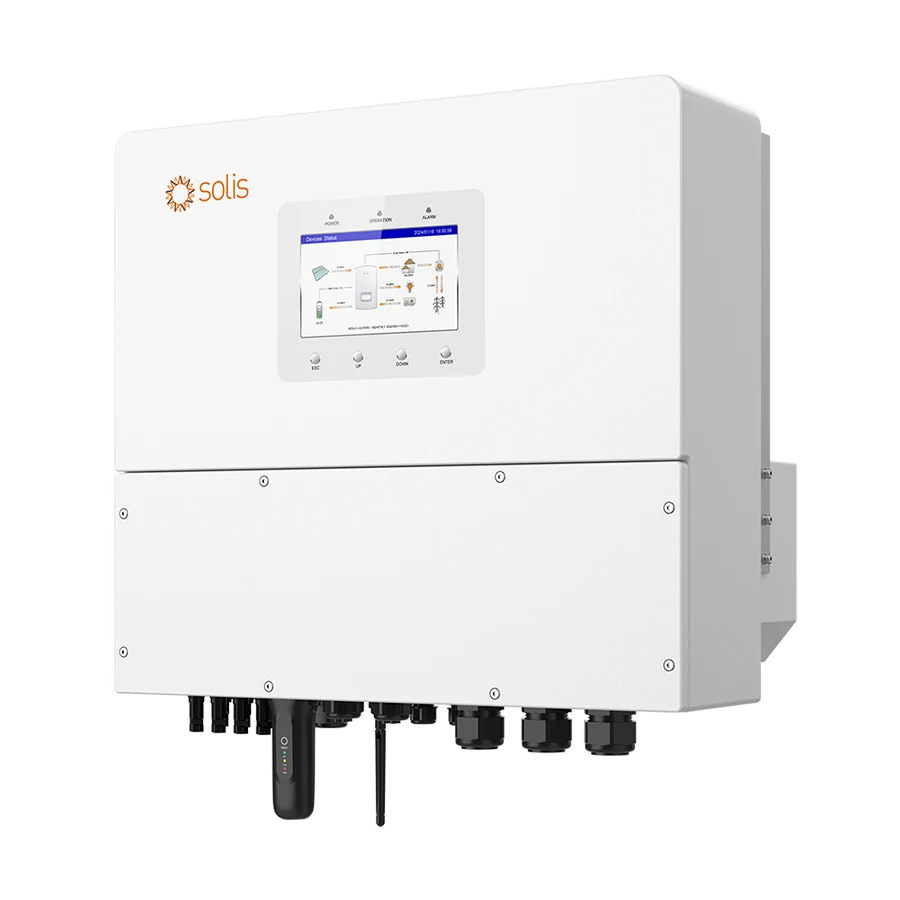 High Efficiency Solis Hybrid Inverter Home Use Energy Storage 12-20KW Three Phase Solar Power Inverter for Solar Systems