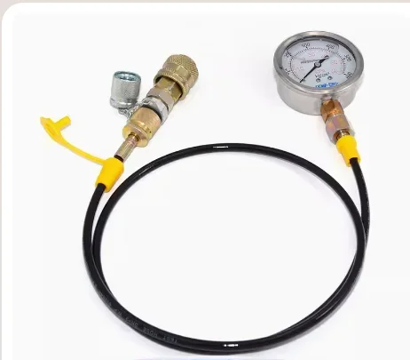 Carter Quick Connector Pressure Gauge Pressure Hose Connector Hydraulic Pump Test Connector Kit