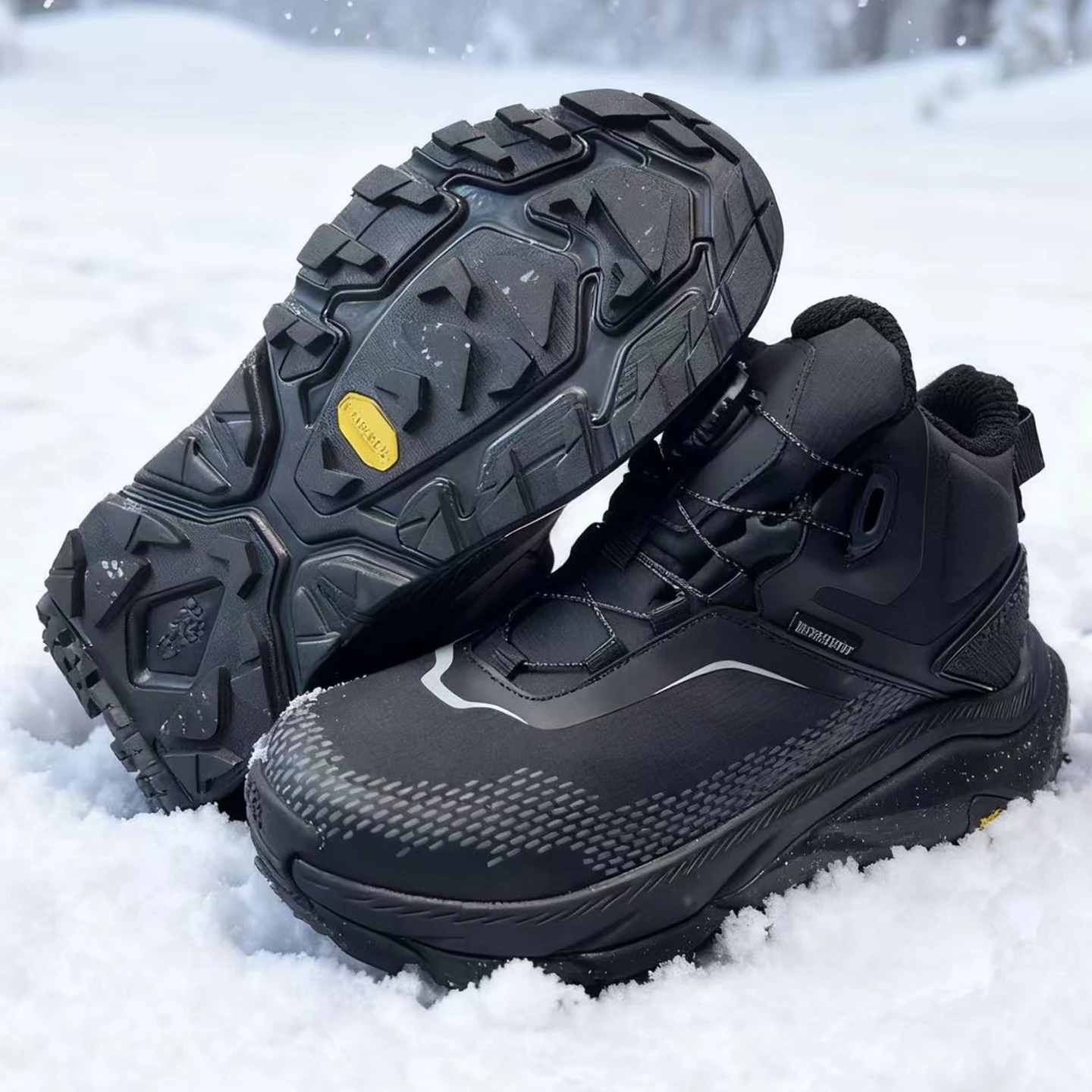 

Men's Winter Warmth Hiking Boots Comfortable and Versatile Hiking Boots Outdoor Walking Hiking Shoes Sports Footwear