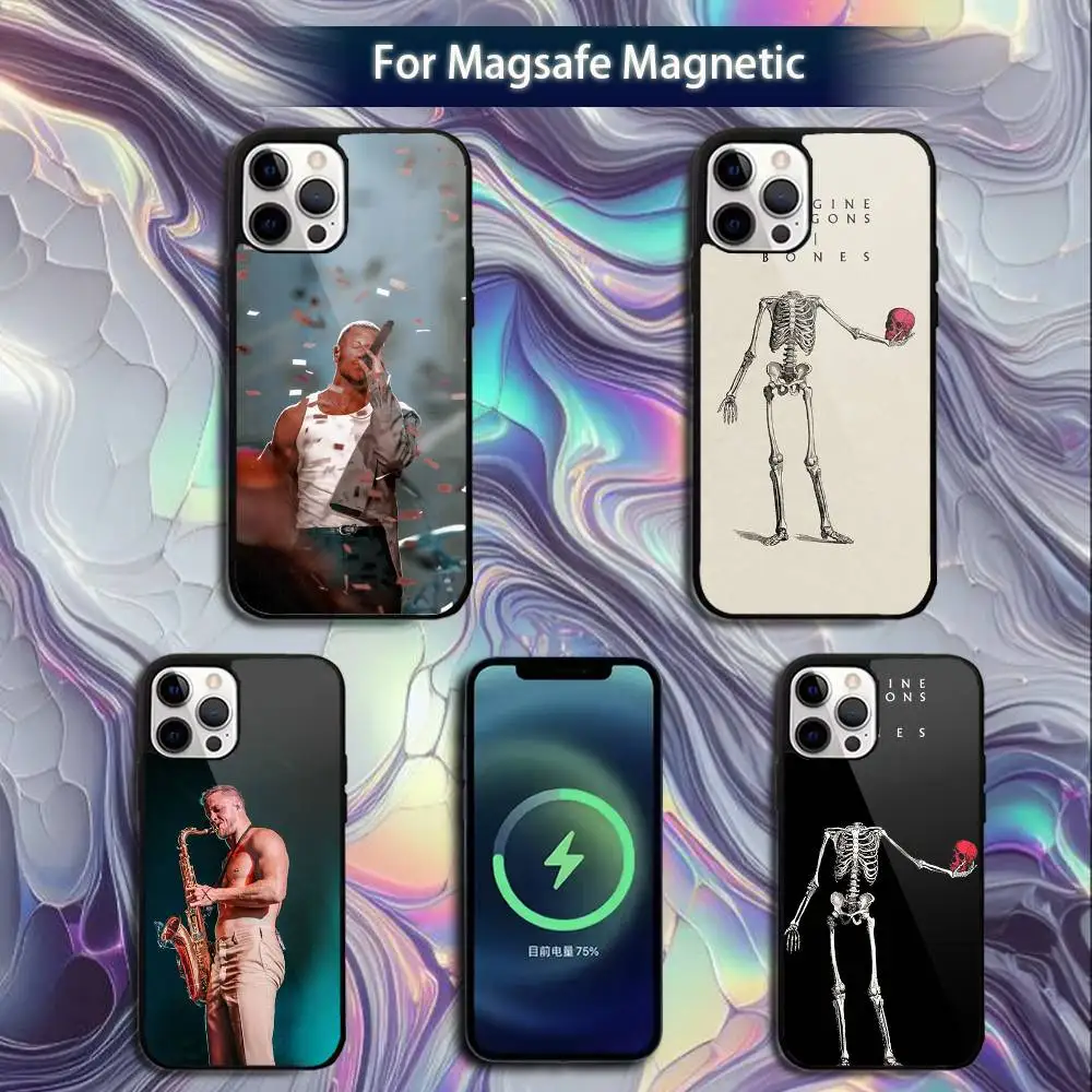 

I-Imagine Dragons Loom Band Phone Case For iPhone 16e,16,15,14,13,12,11,Plus,Pro,Max,Mini Magsafe Magnetic Wireless Charging