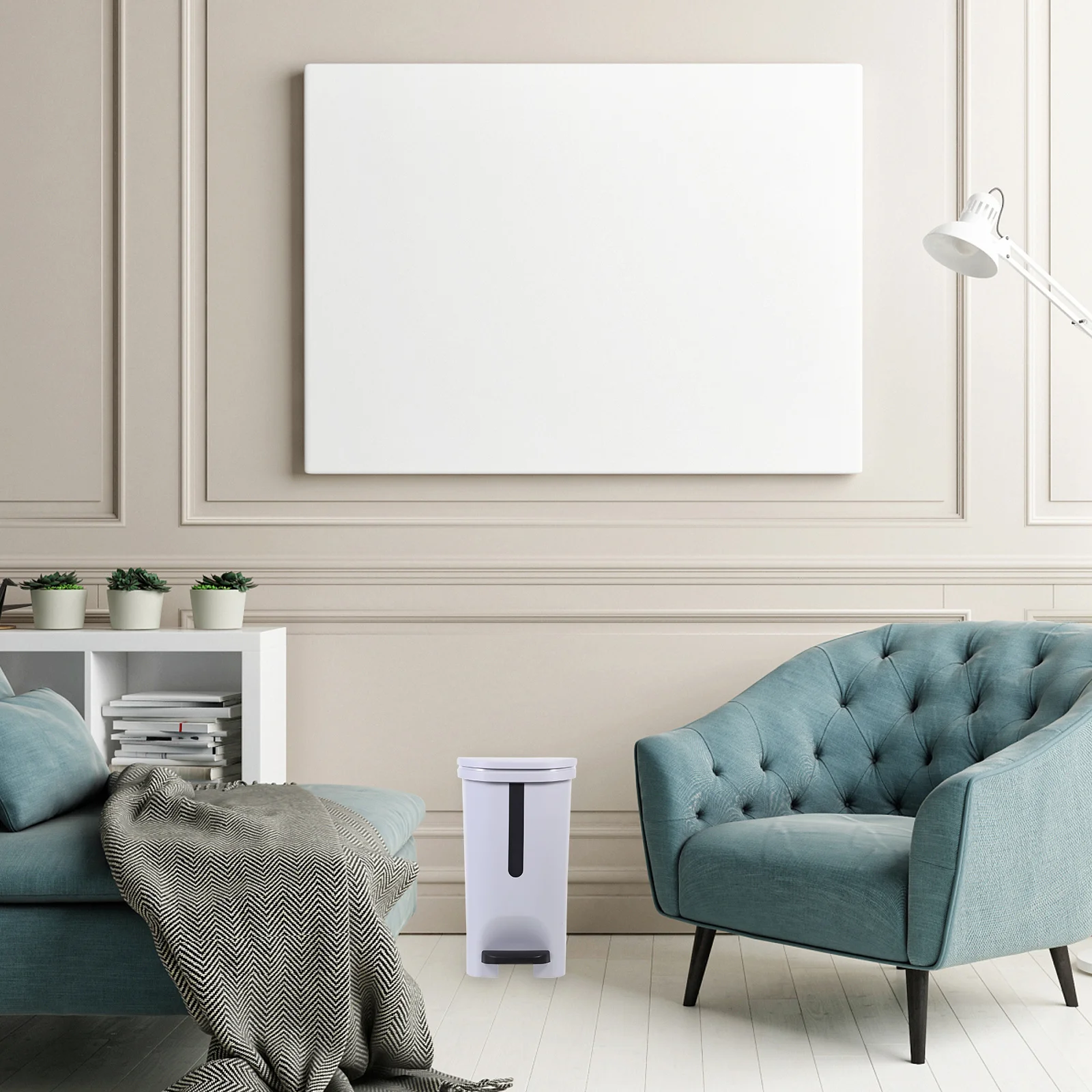 스텝온 쓰레기통 발 페달 10L 가정용 쓰레기통 안정적인 디자인 냄새 방지 주방 욕실 쓰레기통