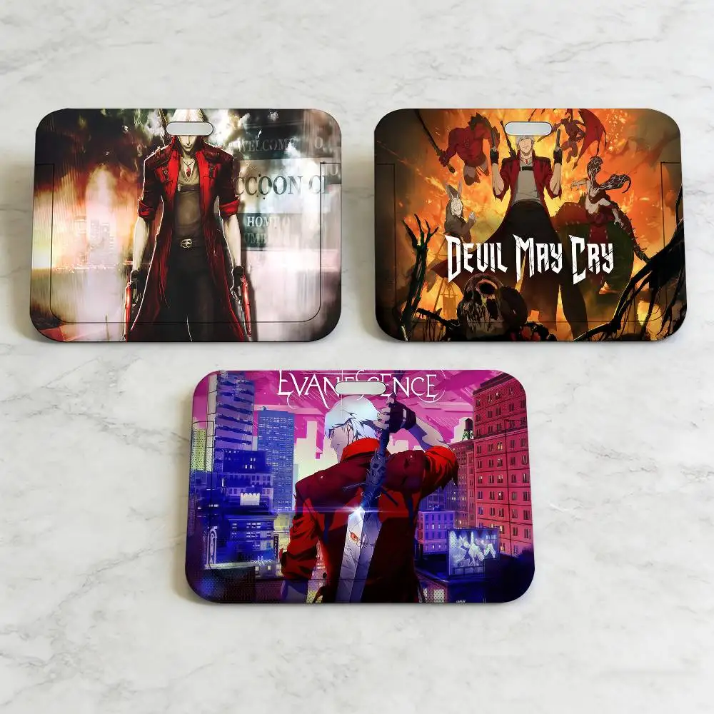 

Мультяшный держатель для карт D-devil May Cry 2025, держатели для карт Stitch, студенческие держатели для карт на шнурке, ремешки на шею для детей, подарок