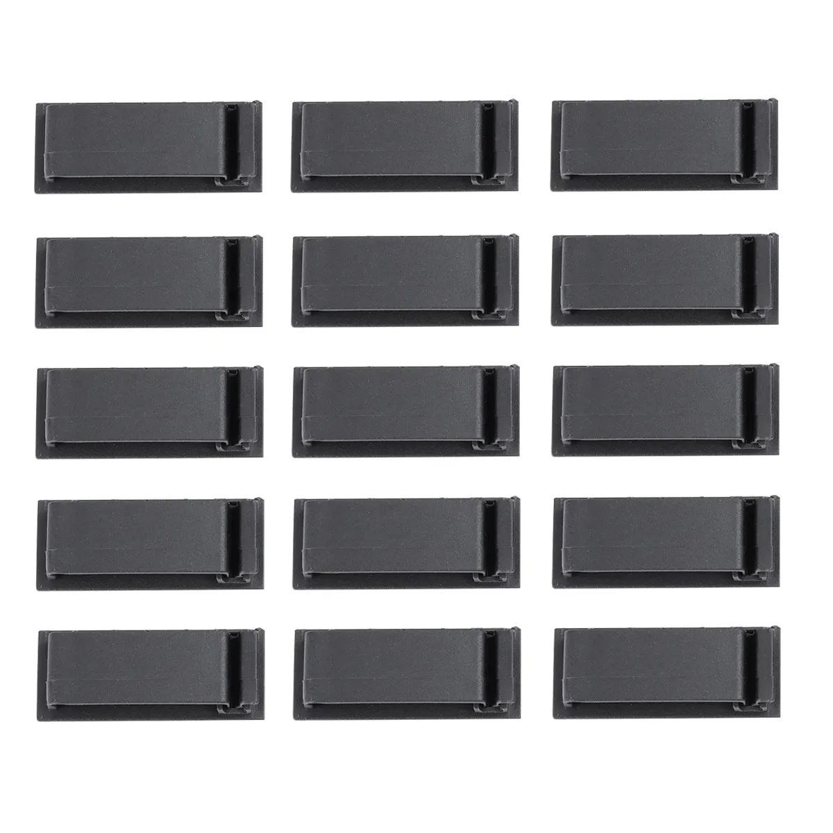 50Pcs Car Wire Clip Organizers High Quality Self Adhesive Cable Clamps Powerful Hold Cable Fixing for Home Car Office Use