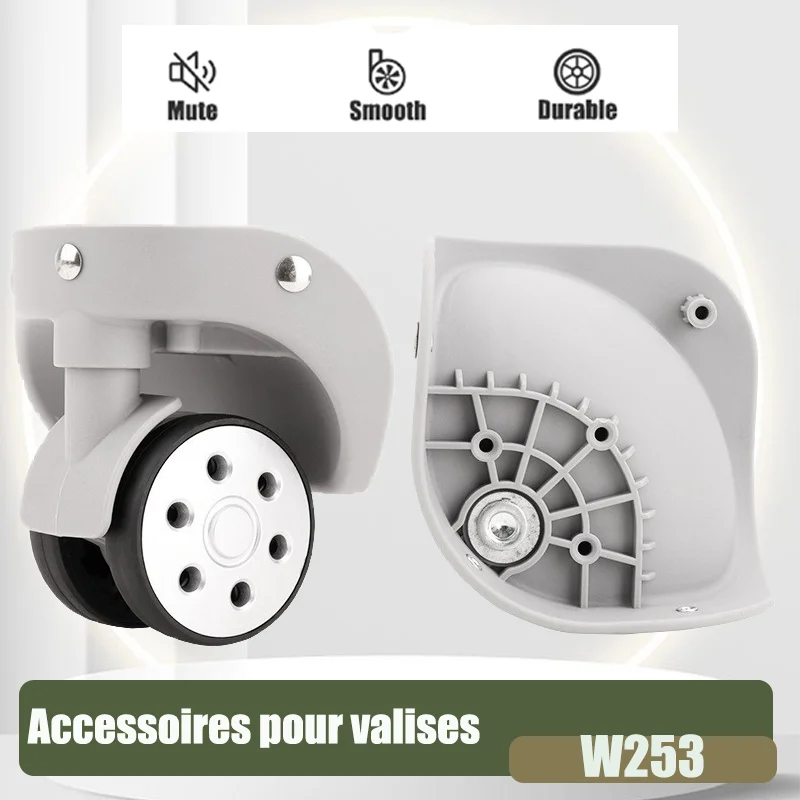 Replacement Wheels For W235 Luggage –Ultra-Quiet Swivel Wheels – Silent Luggage Swivel Wheel Accessories