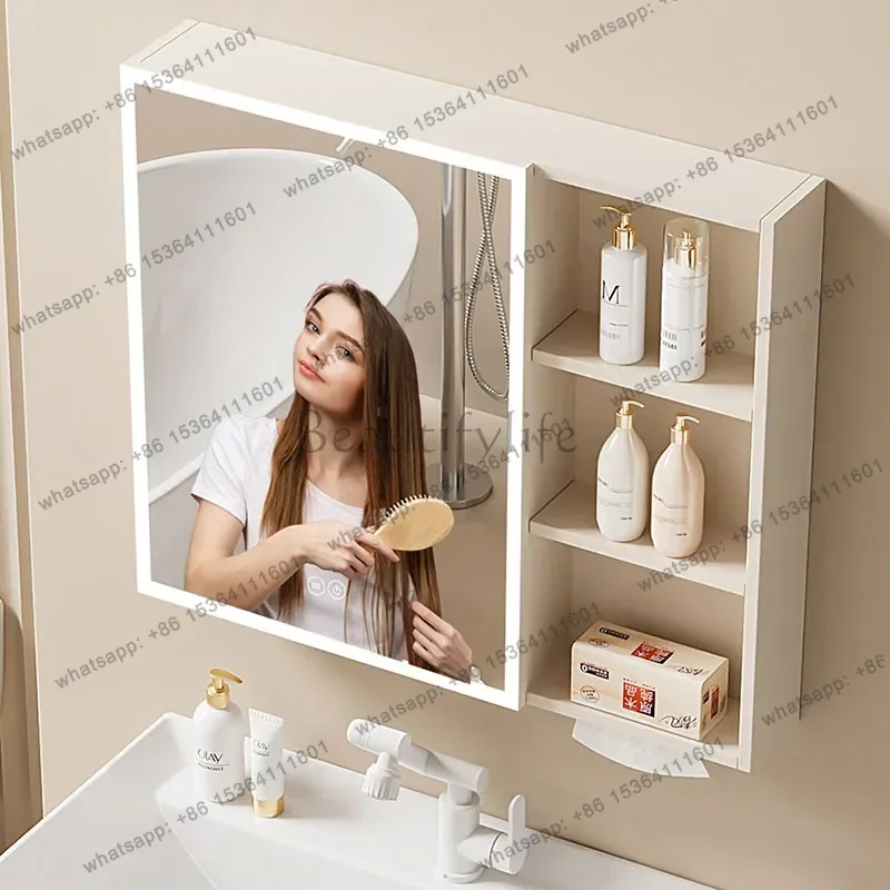 LD Storage Organizer Bathroom Cabinet Decorations Skincare Accessories Wall Cupboard Over Modern Archivadores Trendy