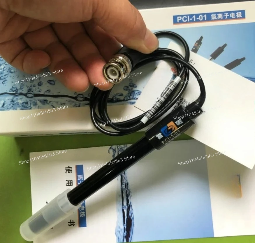 

​​PCL-1-01 Chloride Ion Selective Electrode, Lab Grade Chloride Ion Sensor for Water Quality Analysis & Environmental Monitoring