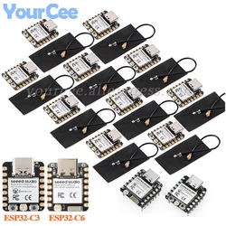 10pcs/1pc Seeed Studio XIAO ESP32C3 BLE WIFI Wireless Development Board Module ESP32 ESP32-C3 Tiny MCU 4MB For Arduino ESP32C6
