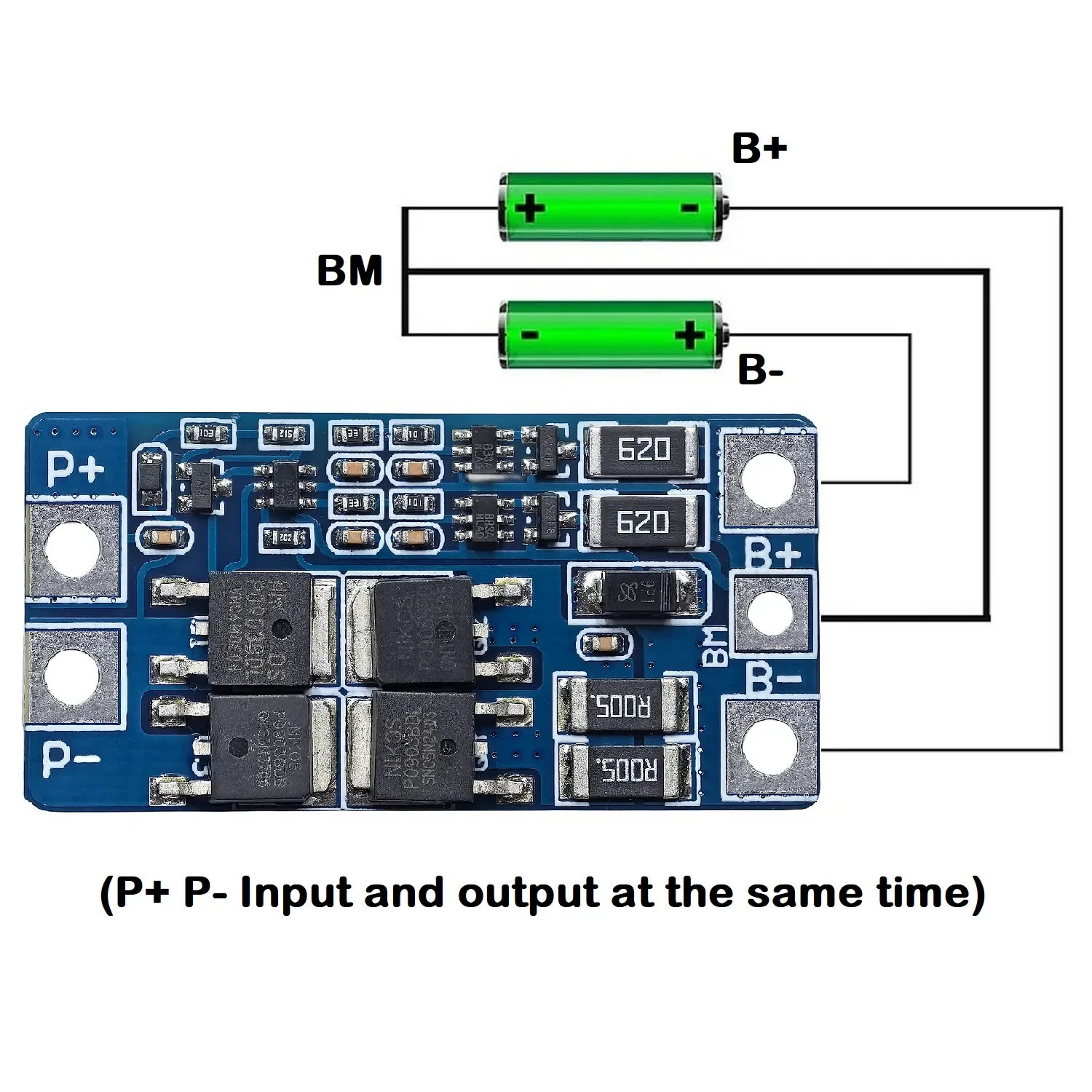 HX-2S-JH20 BMS 2S 7.4V 10A 18650 Lithium Battery Protection Board 8.4V Balanced Function Overcharged Protection Good