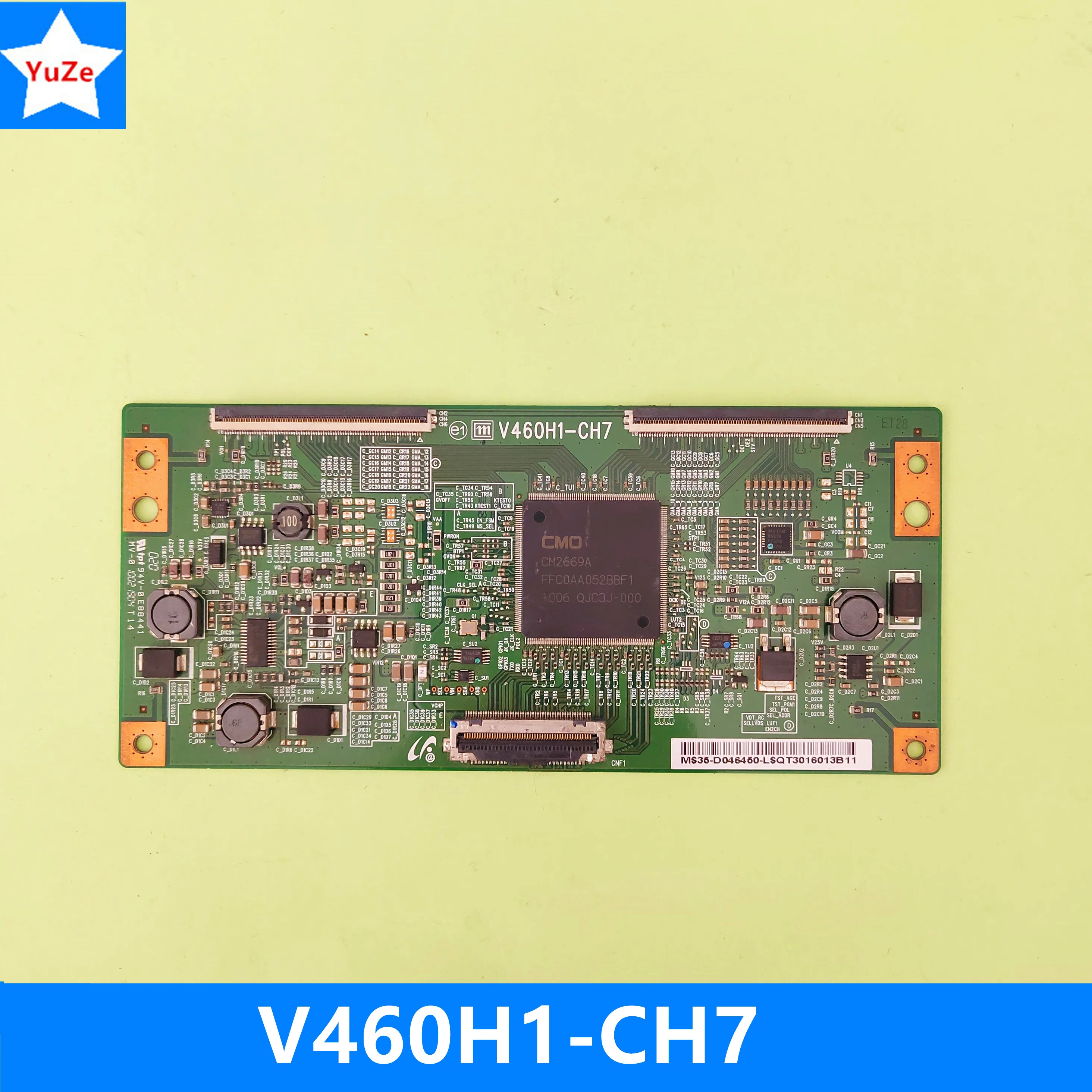 

V460H1-CH7 T-con Board for UE40C6000RWXRU UE40C6000 UE40C6000RW UE40C6540 UN46C6500VFXZA UN46C6500VF LE40C650L1W TV Logic Board