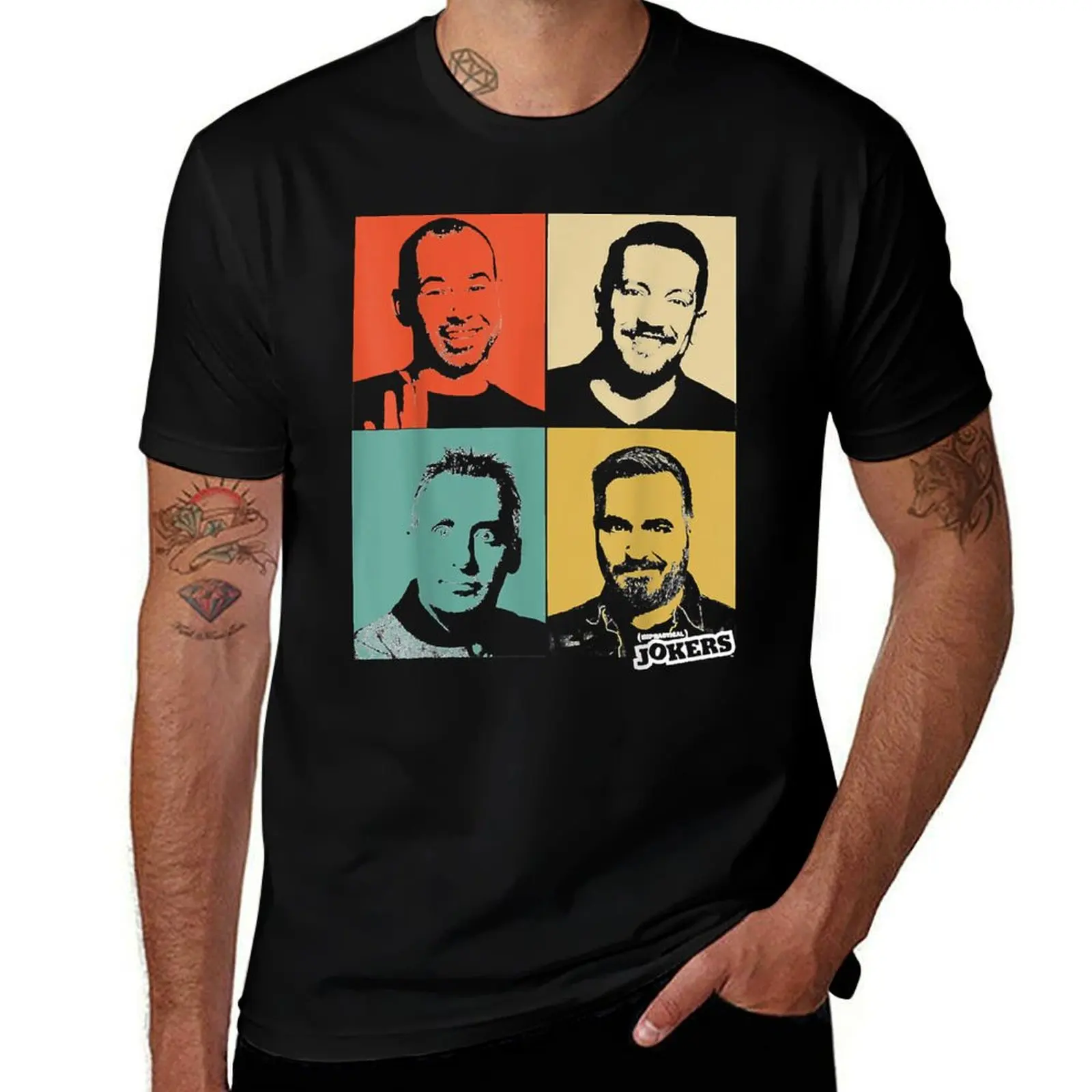 Cadeau amusant, Impractical Jokers Mesmerizing Examples, T-shirt pour femmes et hommes, coupe ajustée, à manches courtes, pour la course à pied