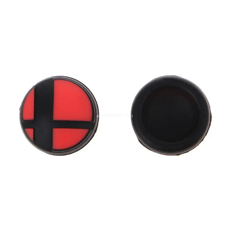 2 Pack Thumb Grip Caps Protective Cover Cartoon Joystick for Case Fit For Switch Game Controller Thumbstick for Dropship