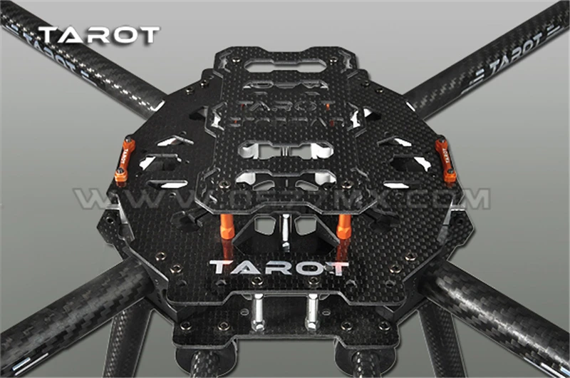 Tarot FY650 TL65B01 Full Folding Hexacopter 650mm 3K Pure Carbon Fiber FPV Aircraft Frame for Aerial Photography Drone