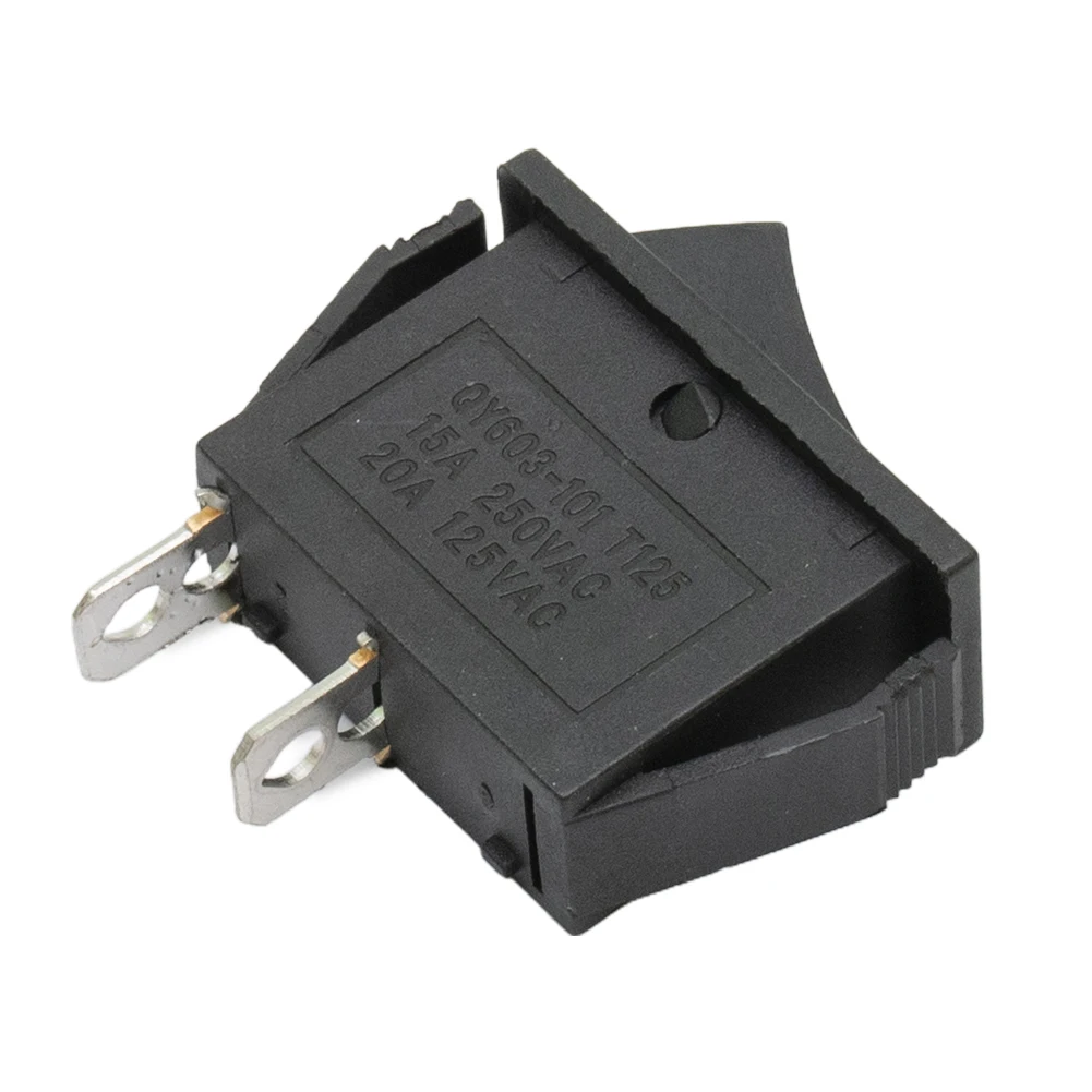 Brand New High Quality Rocker Switch On-Off Parts 16A Practical 1pcs Replacement 2 Pin 2 Position SPST Accessories