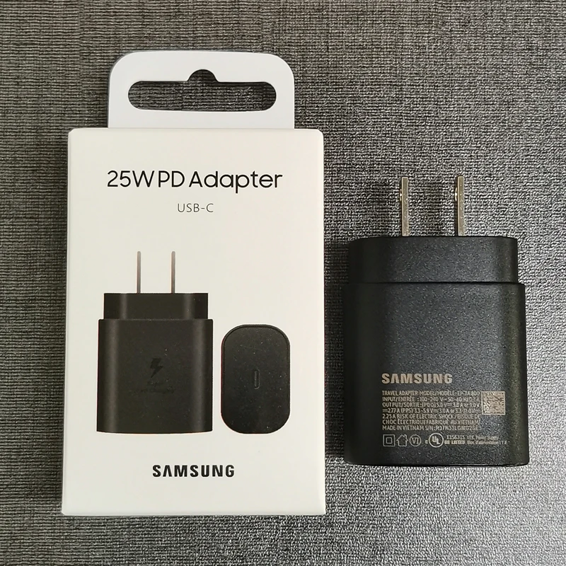 

Samsung 25W US Plug Charger Super Fast Charge Adapter for Galaxy S20 S21 S22 S23 S24 Note 20 Ultra 10 Plus Z Flip Fold 6 5 4 3 2