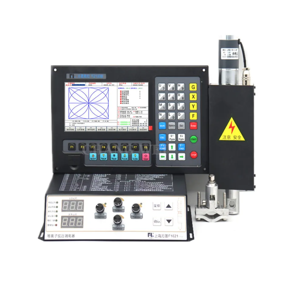 2-axis plasma cutting torch height controller + f2100b lifting kit + f1621 + for plasma cutting machine with cnc flame