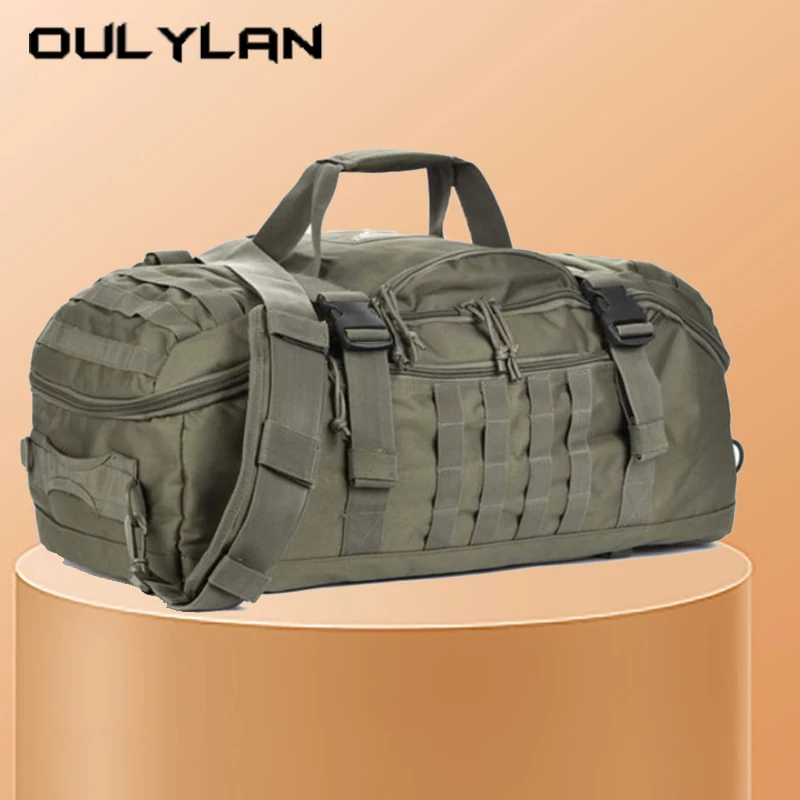 

Oulylan Outdoor Wear Resistant Tactical Backpack Nylon Waterproof Shoulder Bag Portable Travel High-capacity Bagpack Unisex