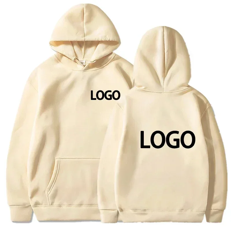 2024 Custom Printed Men Women Hoodie Loose Casual Clothing Fashion LongSleeve Hooded Pullover Personality Streetwear Sweatshirts