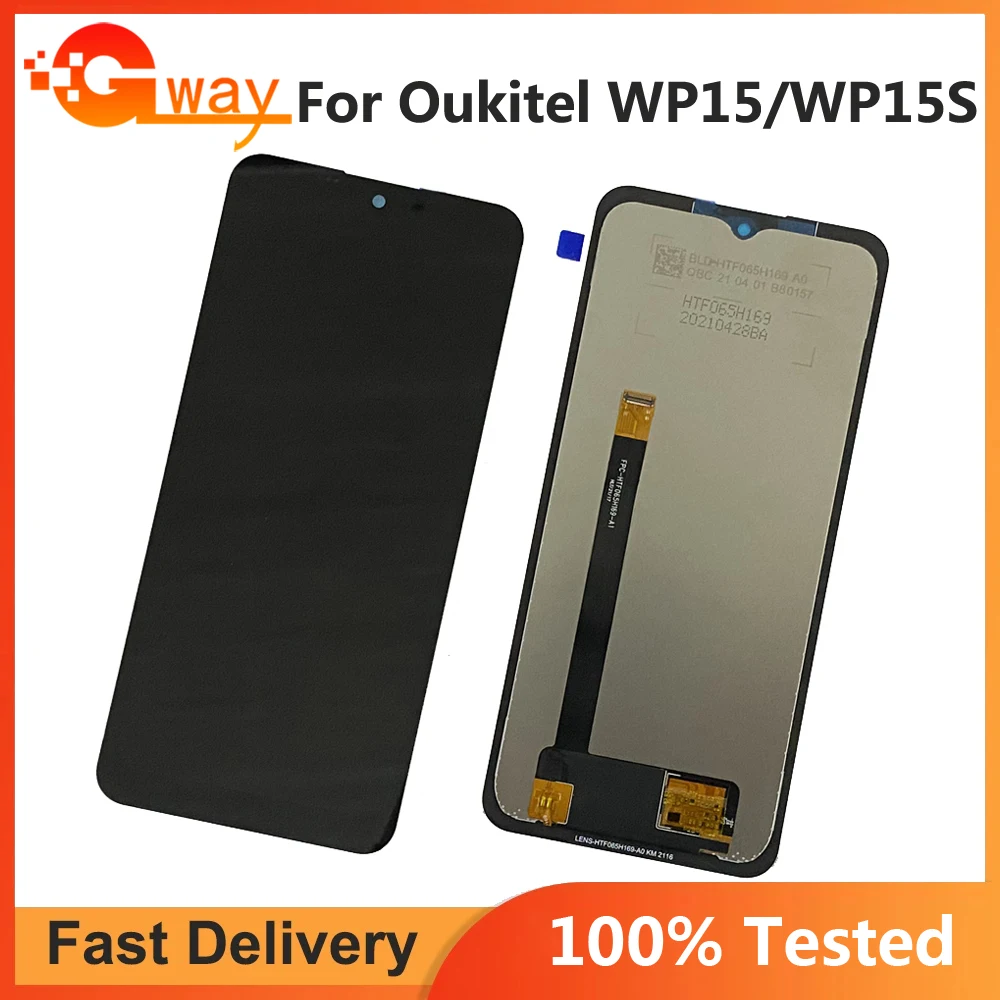 

6.52" Original For Oukitel WP15 LCD Display+Touch Screen Screen Digitizer Assembly Replacement For New Oukitel WP 15 WP15S LCD