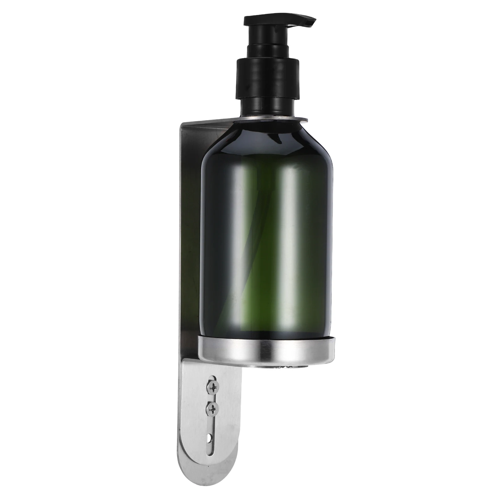 الفولاذ المقاوم للصدأ تحت بالوعة موزع الصابون زجاجة استبدال الحائط المطبخ الحمام غسول موزع لا الحفر