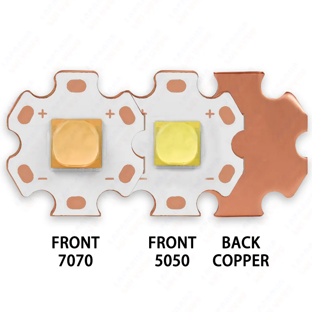 DC 3V 6V 12V XHP70 XHP50 High Power 7070 5050 LED Chip Ceramic Bracket Beads 20W 40W 50W 70W Flashlight Searchlight Headlight
