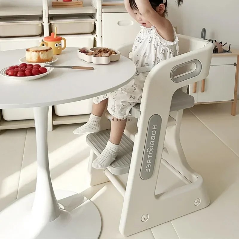 Children's Dining Chairs, Household Dining Chairs for Adults, Learning Baby Growth Chairs, High Legged Dining Tables for Babies