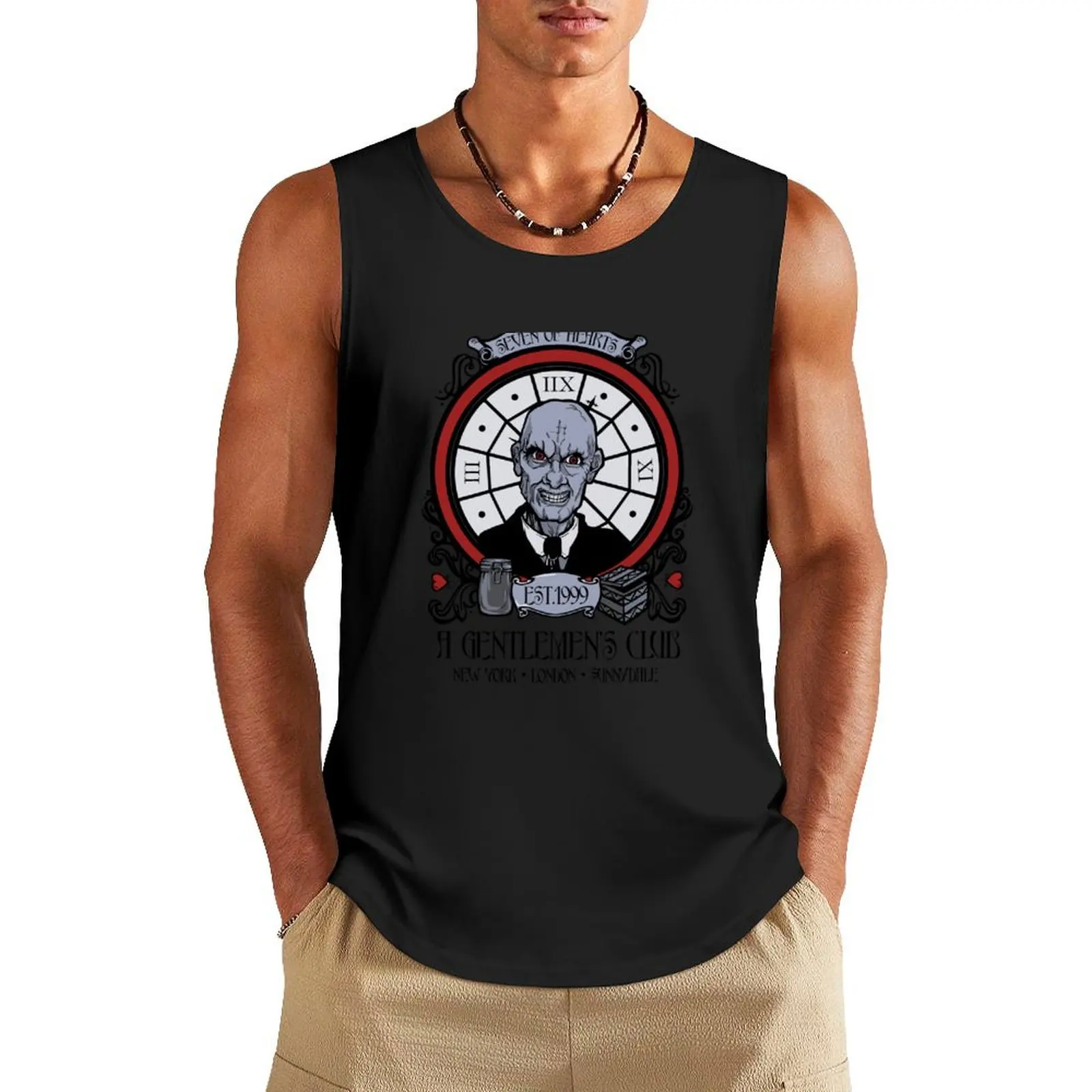 

A Gentlemen's Club Tank Top Vest for boy Man clothes for gym Men's vest