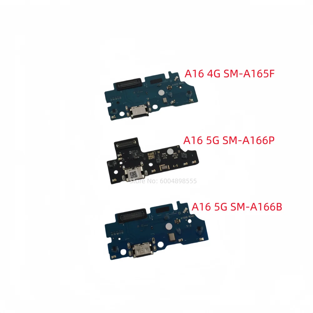 1 unidad de puerto de carga USB, conector de base para Samsung Galaxy A16 4G SM-A165F, A16 5G SM-A166B, A16 5G SM-A166P, pieza de repuesto