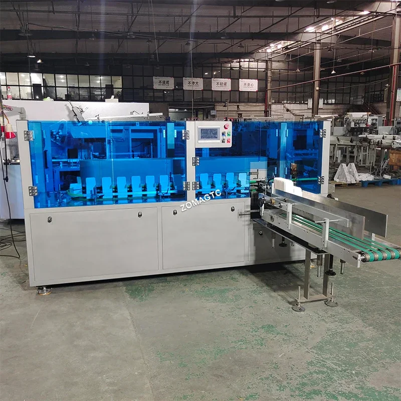 Carton Making Former Industrial Automatic Rigid Small Mini Case Erector Cardboard Packaging Box Folding Forming Erecting