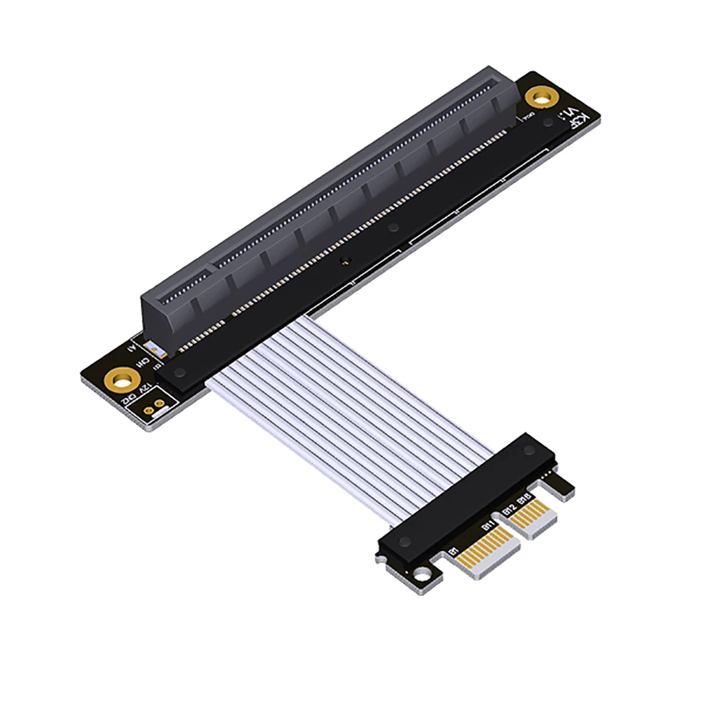 M13 /K13 Series PCI-E 4.0x16 sampai x1 kabel ekstensi GPU, kecepatan penuh PCI Express 4.0x1 Gen4 untuk RTX3090 RX6800xt kartu grafis