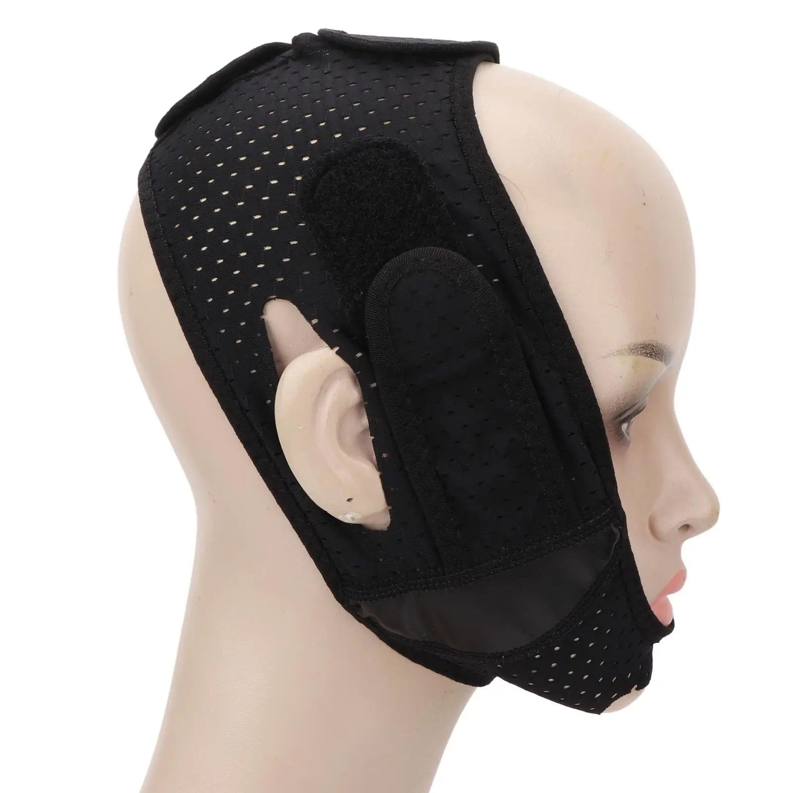 Respirável V Face Lifting Band, Emagrecimento para queixo e bochecha, Pele-Friendly Sleep Strap