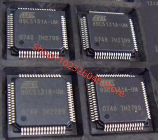 

5PCS AT89C5131A-RDTUM AT89C5131A-UM 89C5131A-UM QFP64 IN STOCK