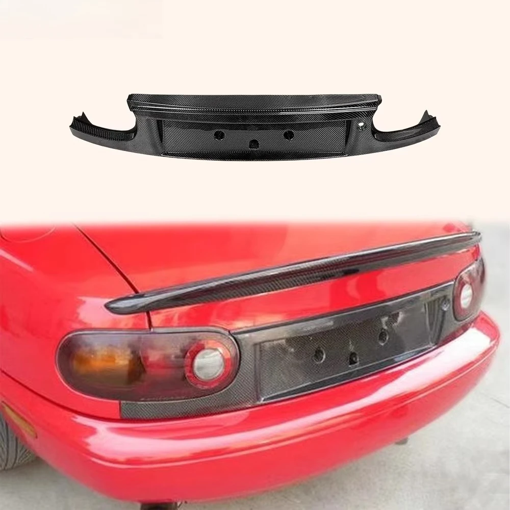 

For Mazda MX5 Miata NA 89-97 OE Carbon Rear Trunk Finish Panel (fits Euro/UK)