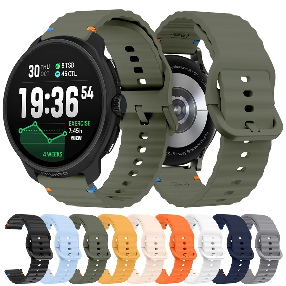 20 22 مللي متر الرياضة سوار ل كوروس بيس 3 2 موجة حزام ل كوروس APEX 4 42 مللي متر قمة 2 برو 46 مللي متر 42 مللي متر سيليكون الفرقة Smartwatch Correa #1