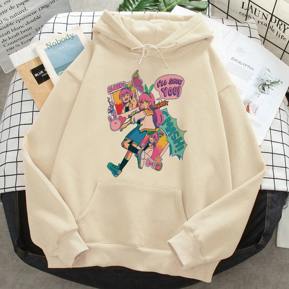 Omori hoodies women funny Winter sweat y2k graphic sweater women Kawaii tracksuit