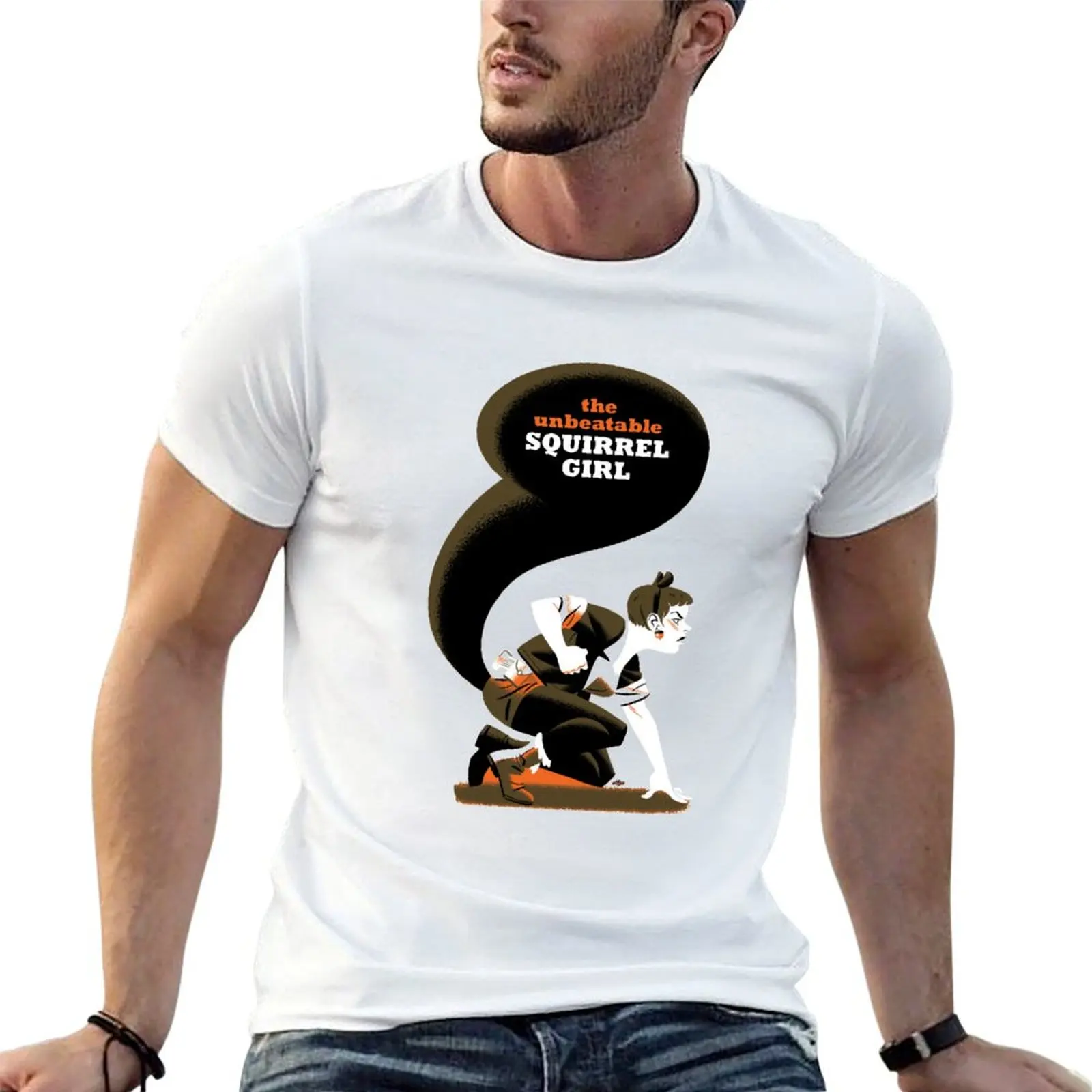 

t man 3 cotton for Girl shirts t casual Unbeatable men Squirrel for shirts man T-Shirt