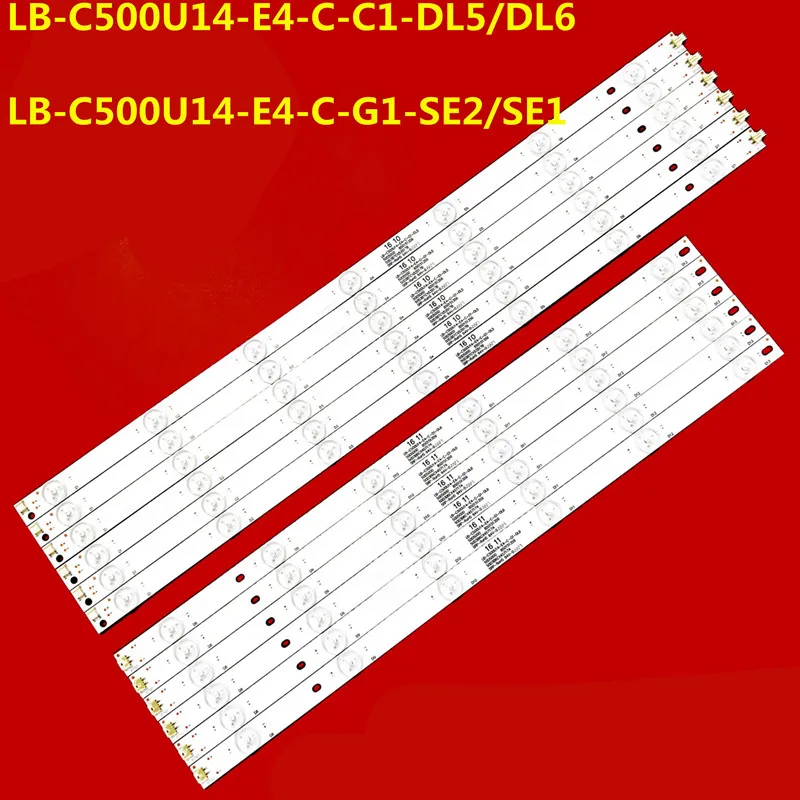 LEDバックライトストリップ,50u3,50d2000,50d3000,ud50d7200i,svj500a33,LB-C500U14-E4-C-G1-SE2,se1,50ce2810h,50ce2210m,LE50C51S-UD