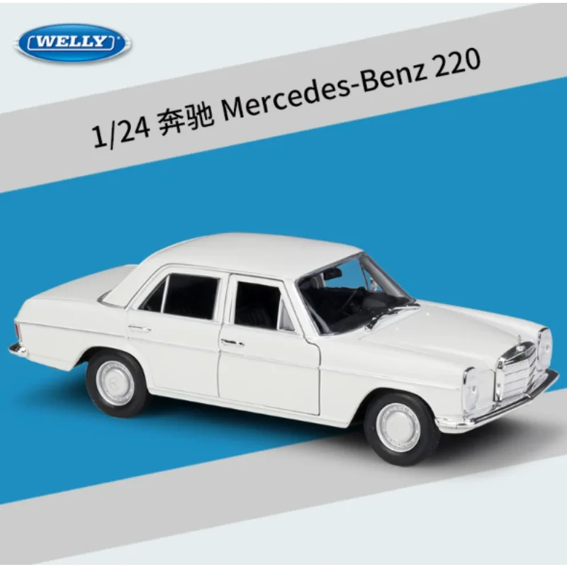 Modèle de voiture en alliage moulé sous pression, WELLY, échelle 1:24, Benz classe G SUV, jouet de collection, cadeau, affichage Souvenir, ornement