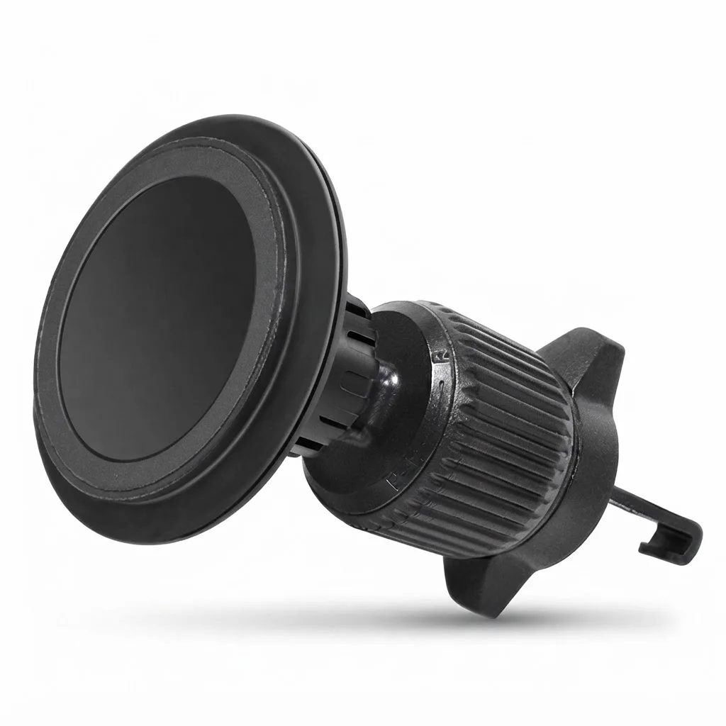 Magnetische autotelefoonhouder, ventilatieroosterbevestiging, verstelbaar, veilig, draaibare vergrendeling, 360 graden rotatie, anti-trillingen, GPS-navigatiebeugel