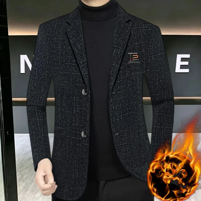 High-Quality Fashionable Versatile Business Casual British Style Suit Jacket Stylish All-Match Leisure Outerwear