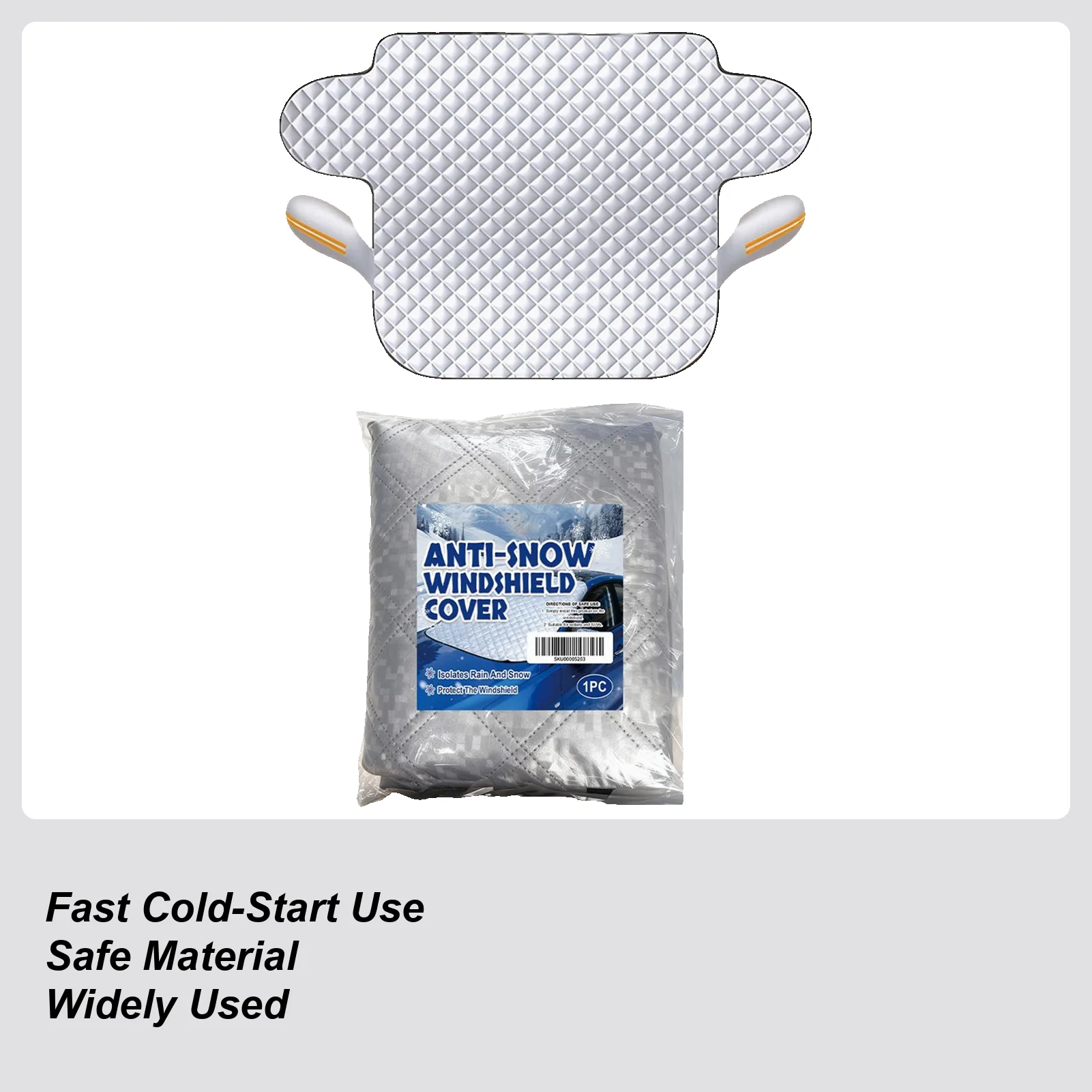 

Windshield Cover Waterproof Windproof Foldable Protector Car Snow Cover For Winter Frost Rain Sun Exterior Protection Outdoor