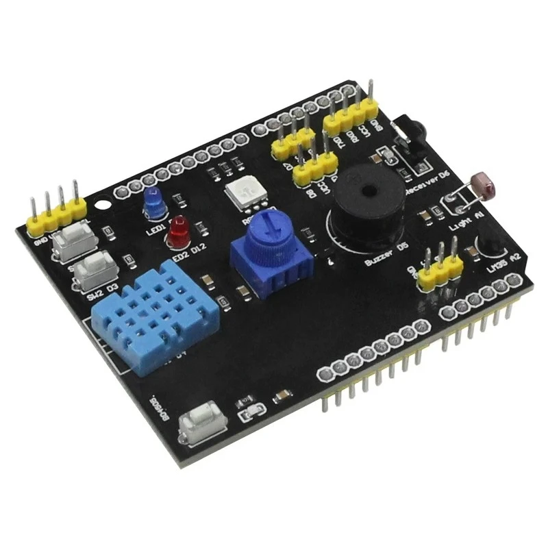 R3 Sensor Expansion Board DHT11 Temperature and Humidity 9-in-1 Multi-function Expansion Board