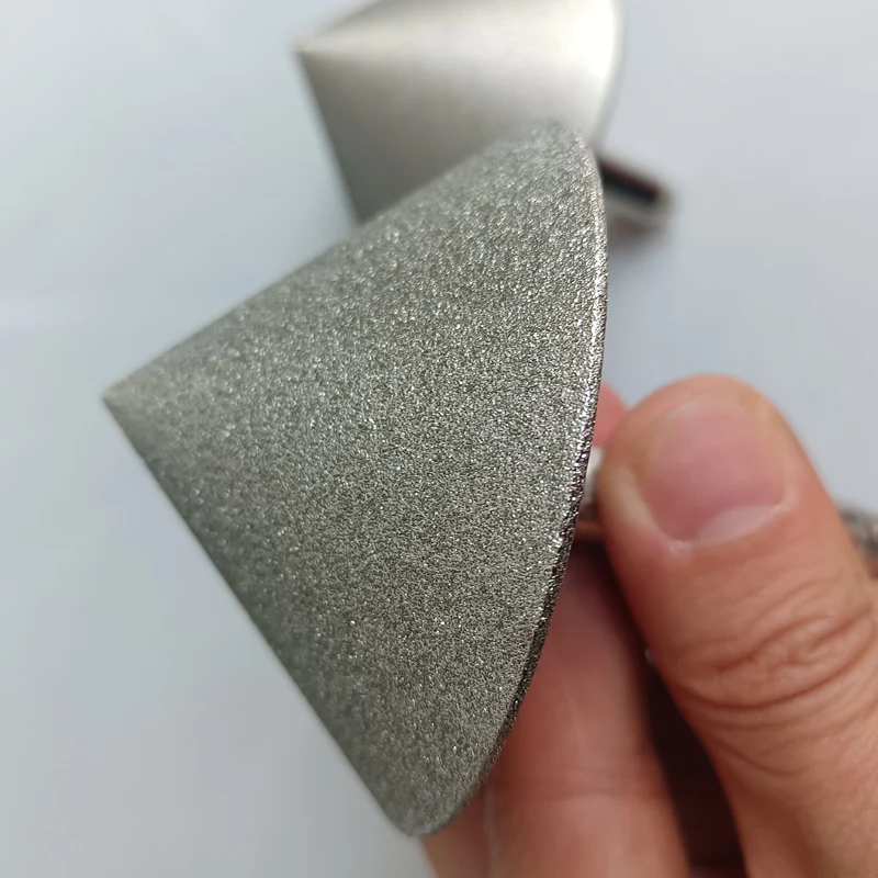 Conical Grinding Head Glass Chamfering Tool Jade Bracelet Tile Hole Enlargement Drill Bit Stone Ring Chamfering Knife
