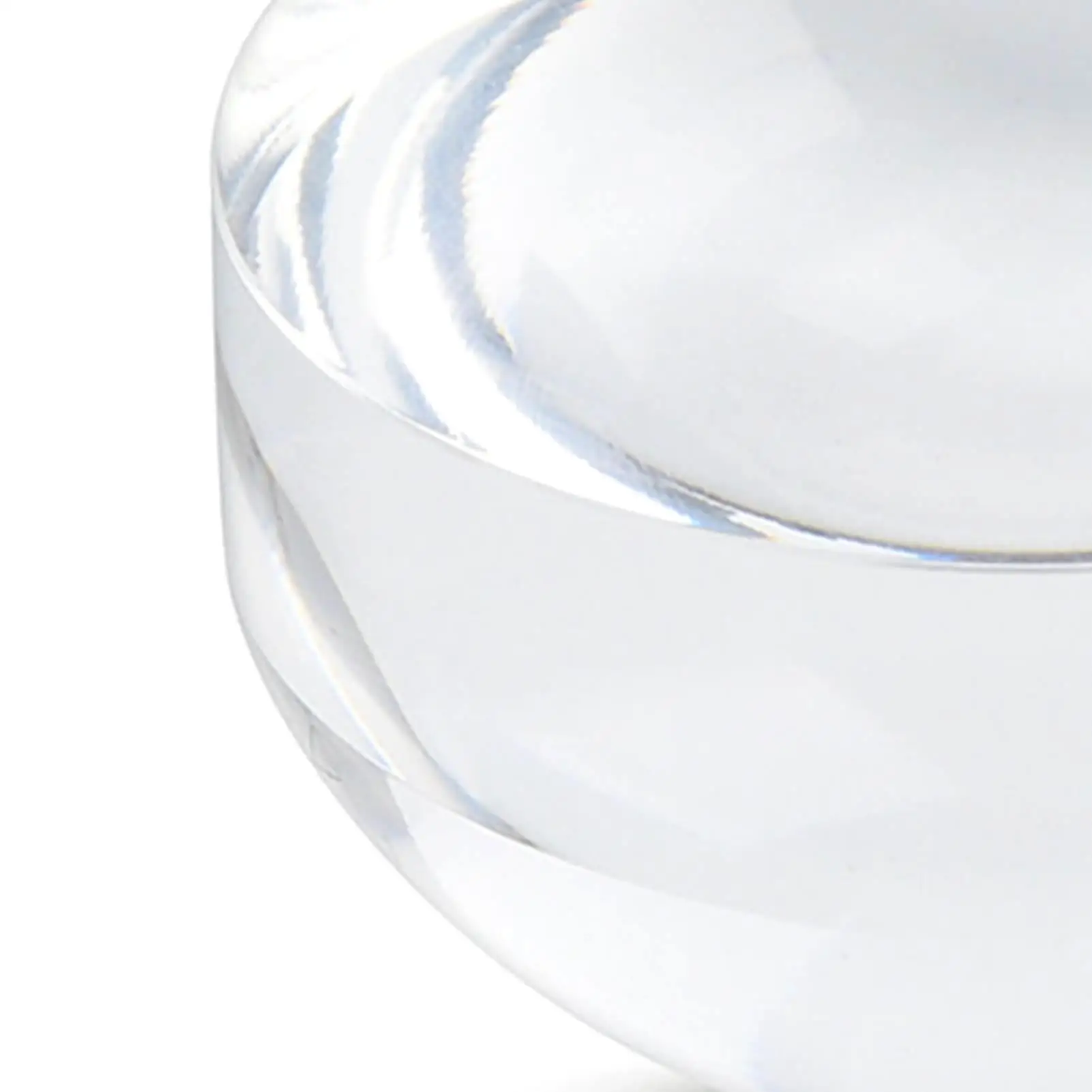 قبة مكبرة بصرية أكريليك محمولة 6X لسهولة القراءة والعرض بتصميم عدسة شفافة وخفيفة الوزن