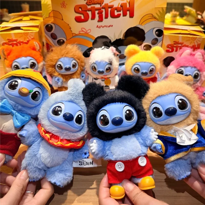 

Pop Mart Genuine Disney Stitch Adventure Series Kawaii Anime Action Figure Blind Box Surprise Mystery Customized Gift for Fans