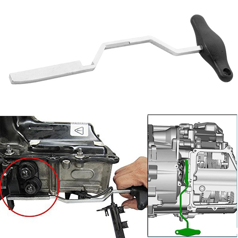 Ferramenta de alavanca de montagem para Volkswagen Skoda Audi 0AM, mudança direta, dsg, caixa de 7 velocidades, instalação, 1pcs, t10407