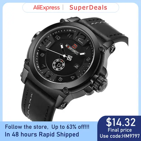 Luxury Men's Military Watch NAVIFORCE